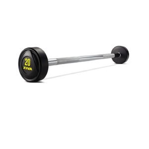 ZIZIPBA369.1 Barra recta con peso integrado Logo Amarillo KG