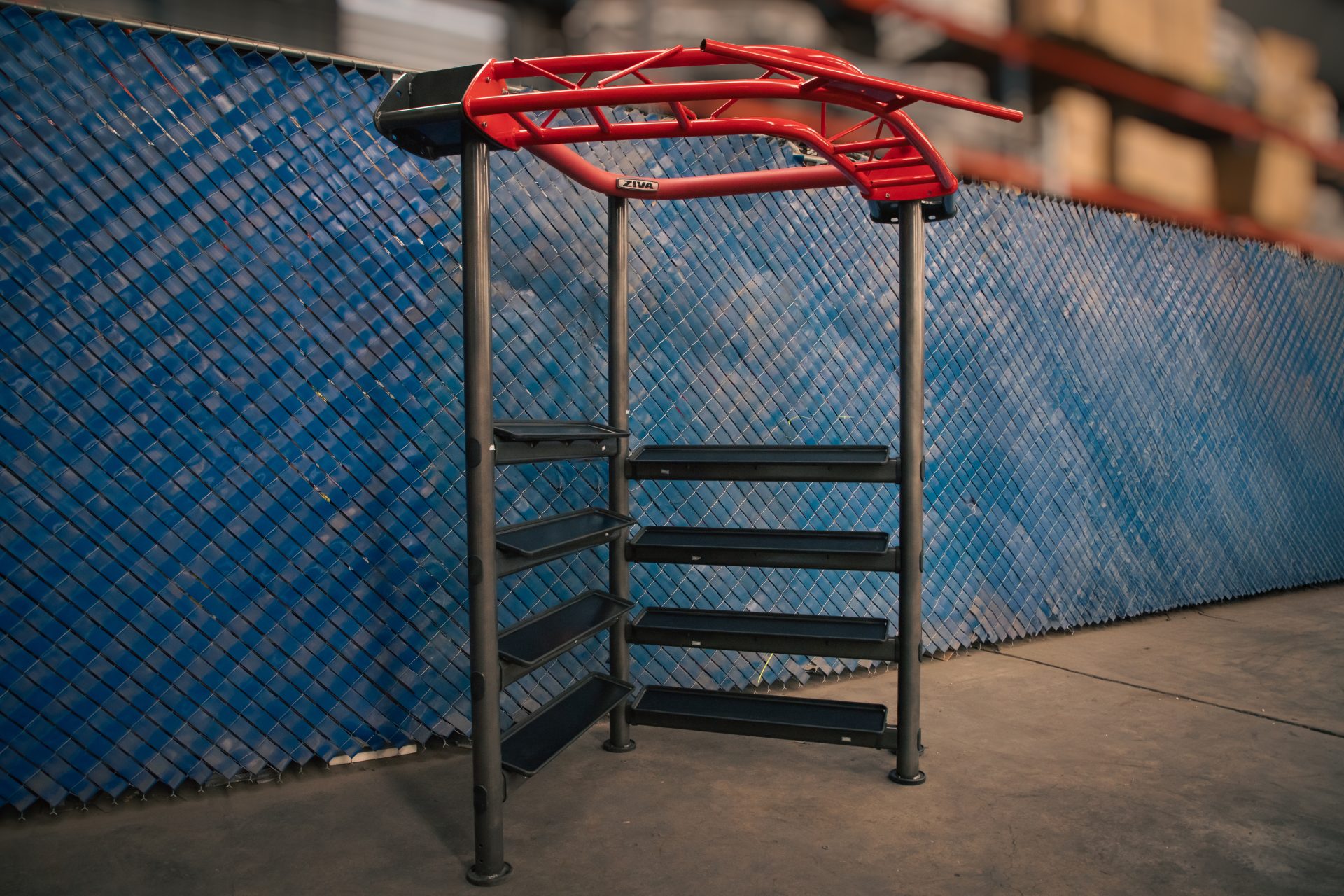 ZIZIPEN013-2 Rack Modular para Pesas Rusas ZIVA Infinity 16 Pares