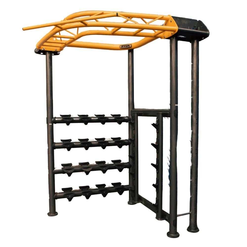 ZIZIPEN018-FB Rack Modular para Mancuernas ZIVA Infinity