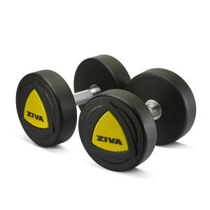 Par De Mancuernas De Uretano Amarillas